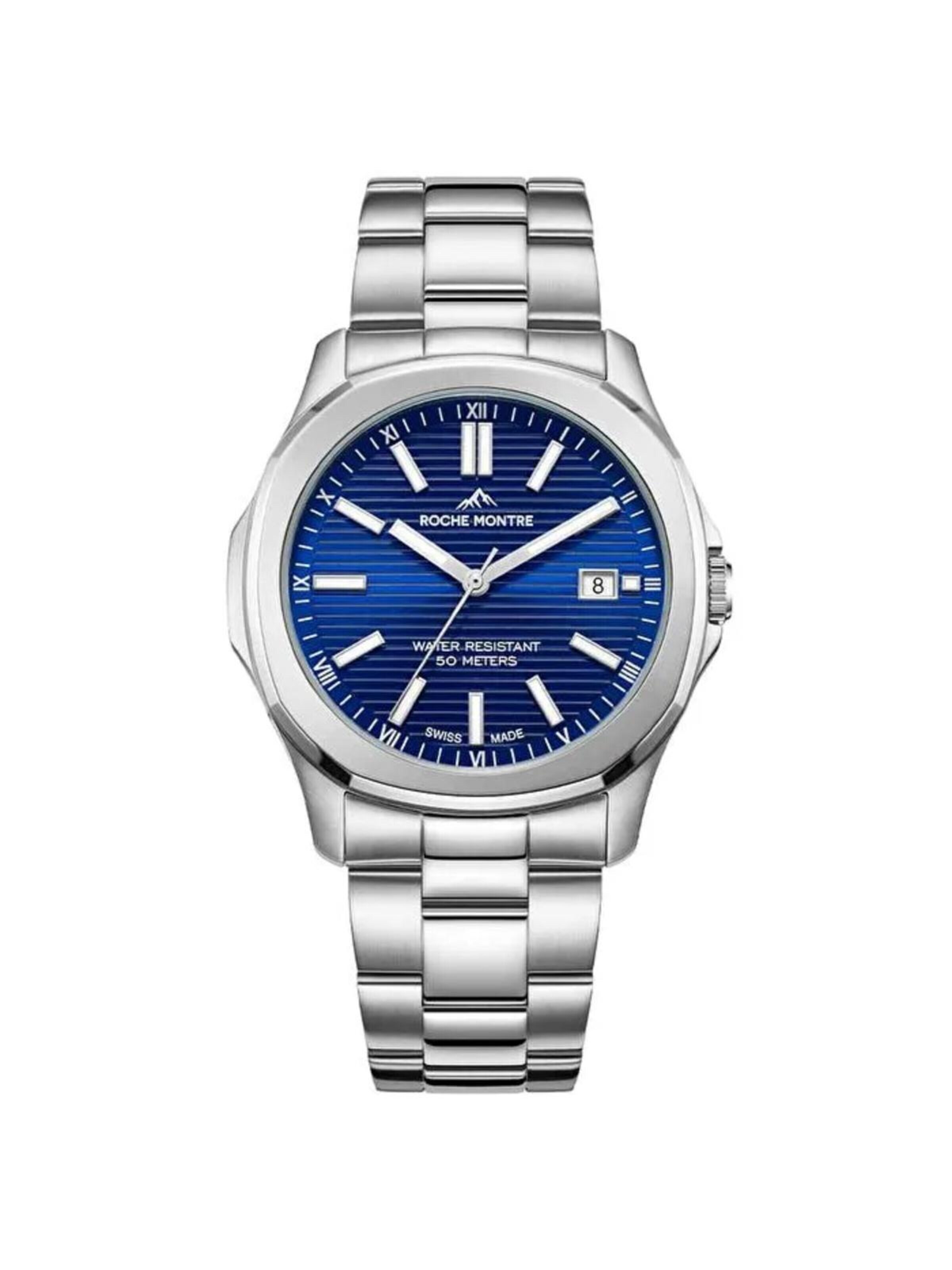 Roche Montre Analog watch 'RMG6005-02' in Silver: front