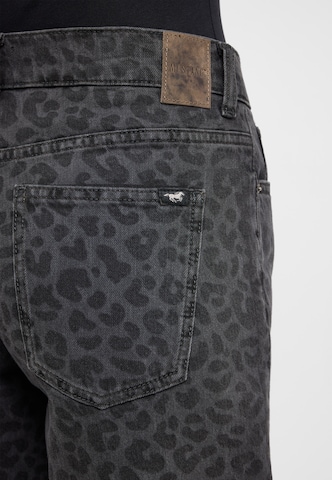 MUSTANG Wide Leg Jeans in Schwarz