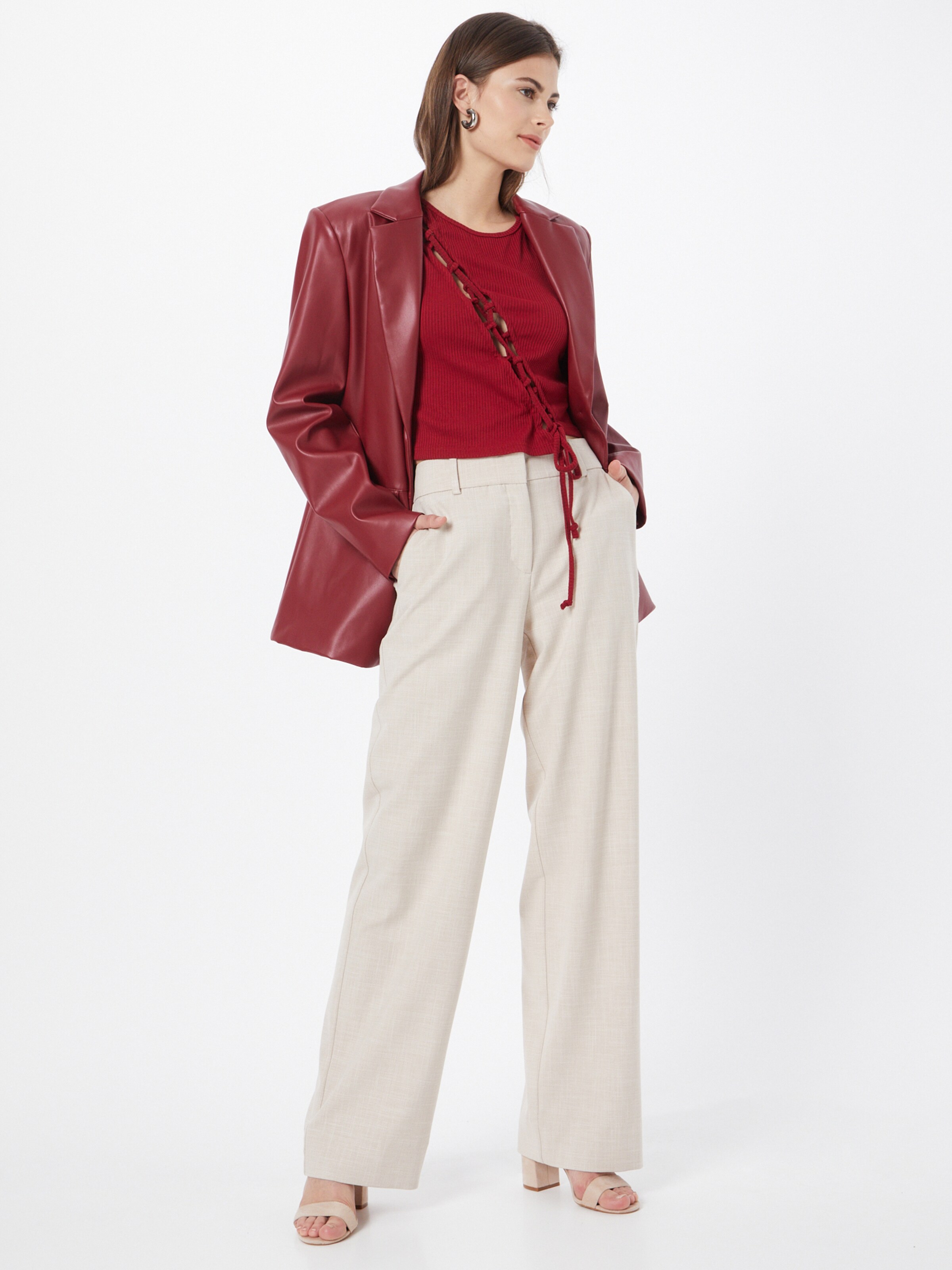 Frauen Shirts & Tops Trendyol Top in Weinrot - MT94037 Frauen Shirts & Tops Trendyol Top in Weinrot - MT94037