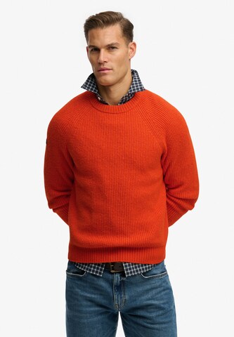 Superdry Trui in Oranje: voorkant