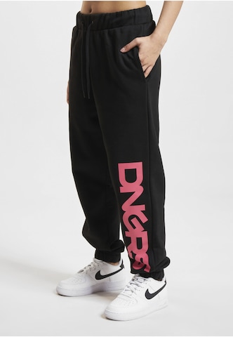 Dangerous DNGRS Zúžený Kalhoty 'Trust' – černá: přední strana