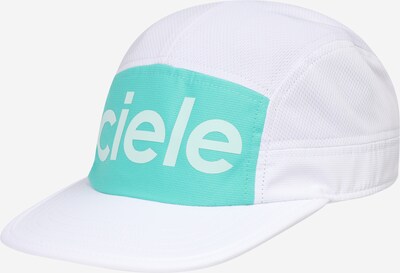 CIELE ATHLETICS Casquette 'Badlands' en turquoise / blanc, Vue avec produit