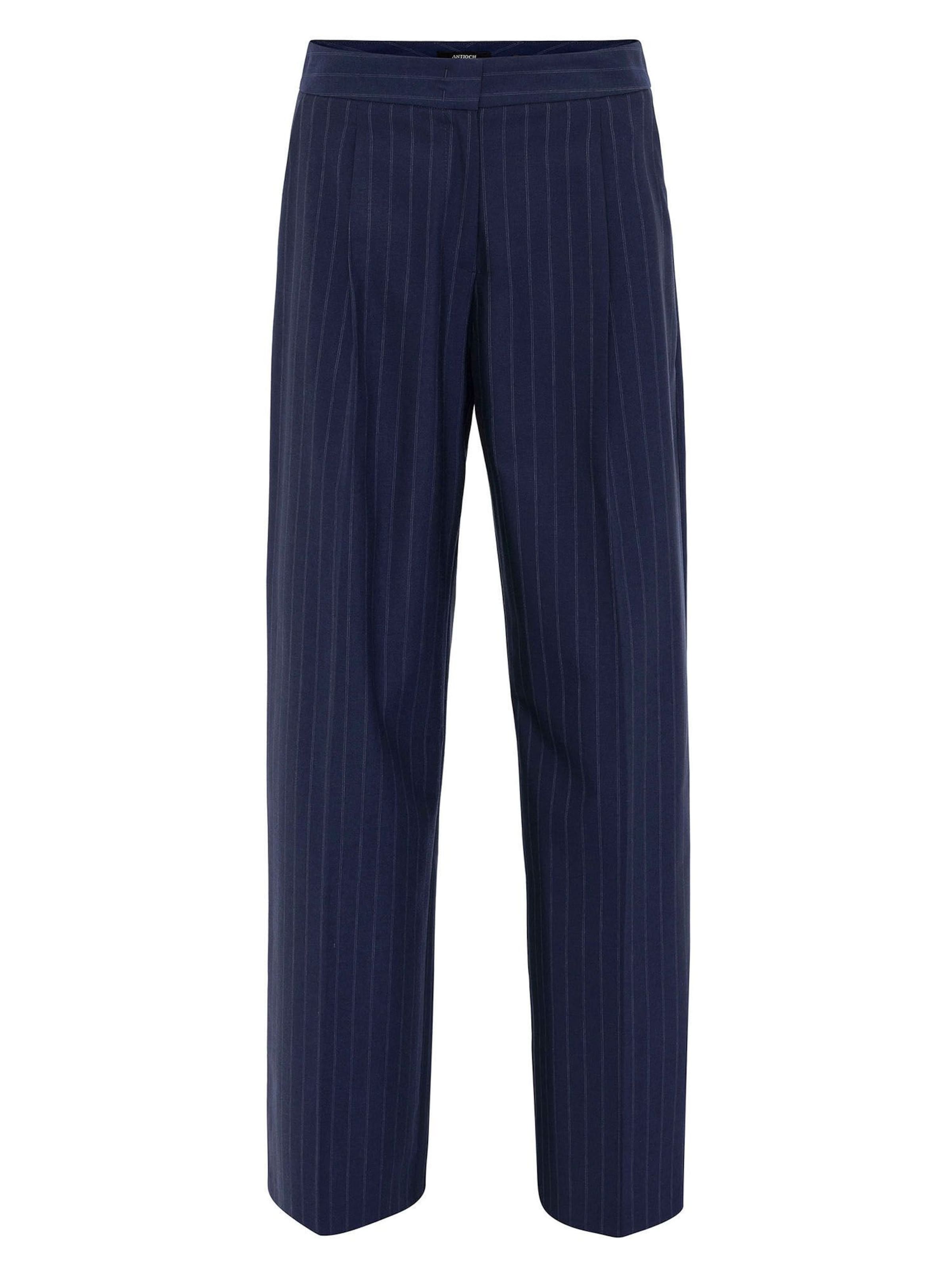 Antioch Wide Leg Hose in Blau: Vorderseite