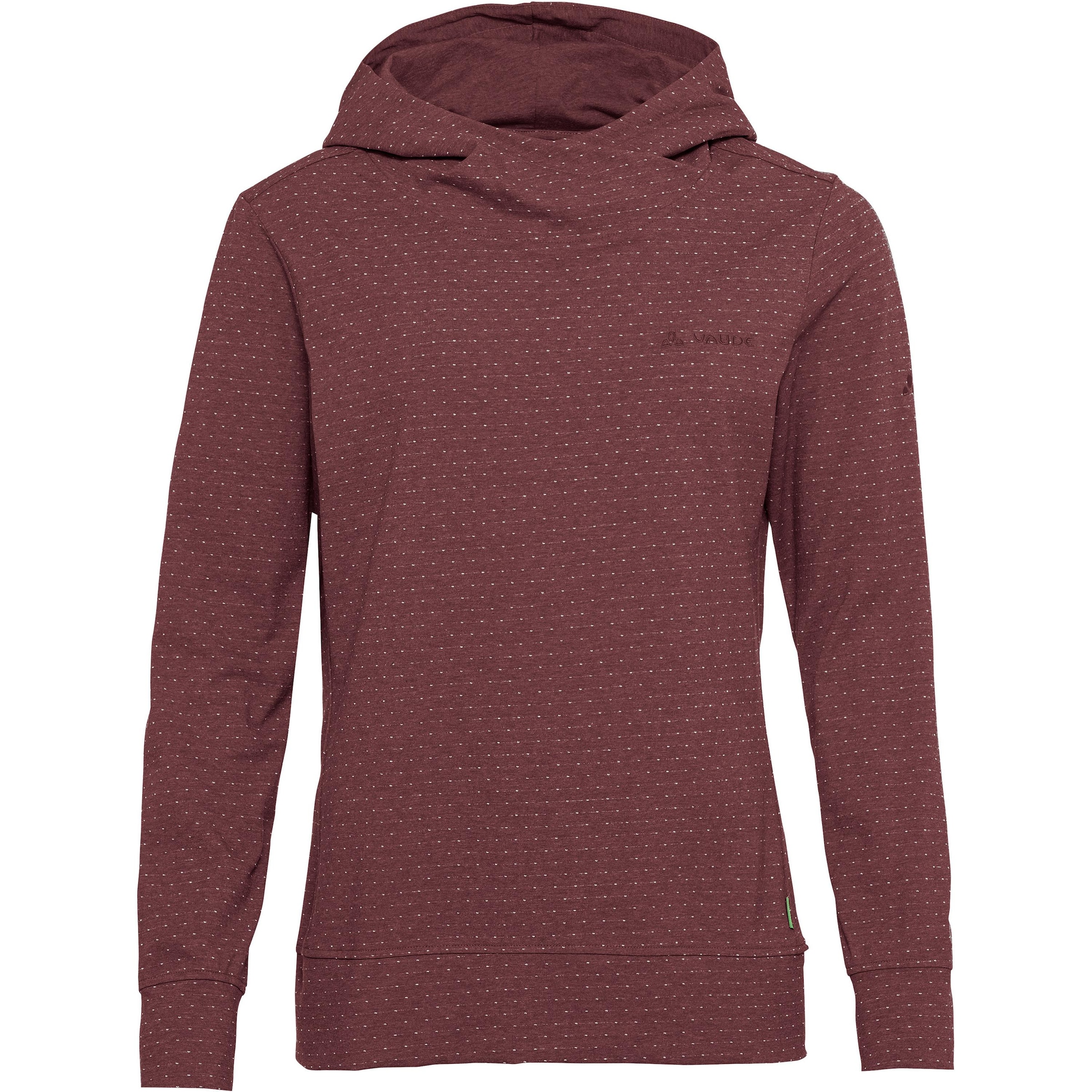 VAUDE Sports sweatshirt 'Tuenno' in Red: front