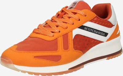 SCOTCH & SODA Tenisky - oranžová / tmavě oranžová / černá / bílá, Produkt