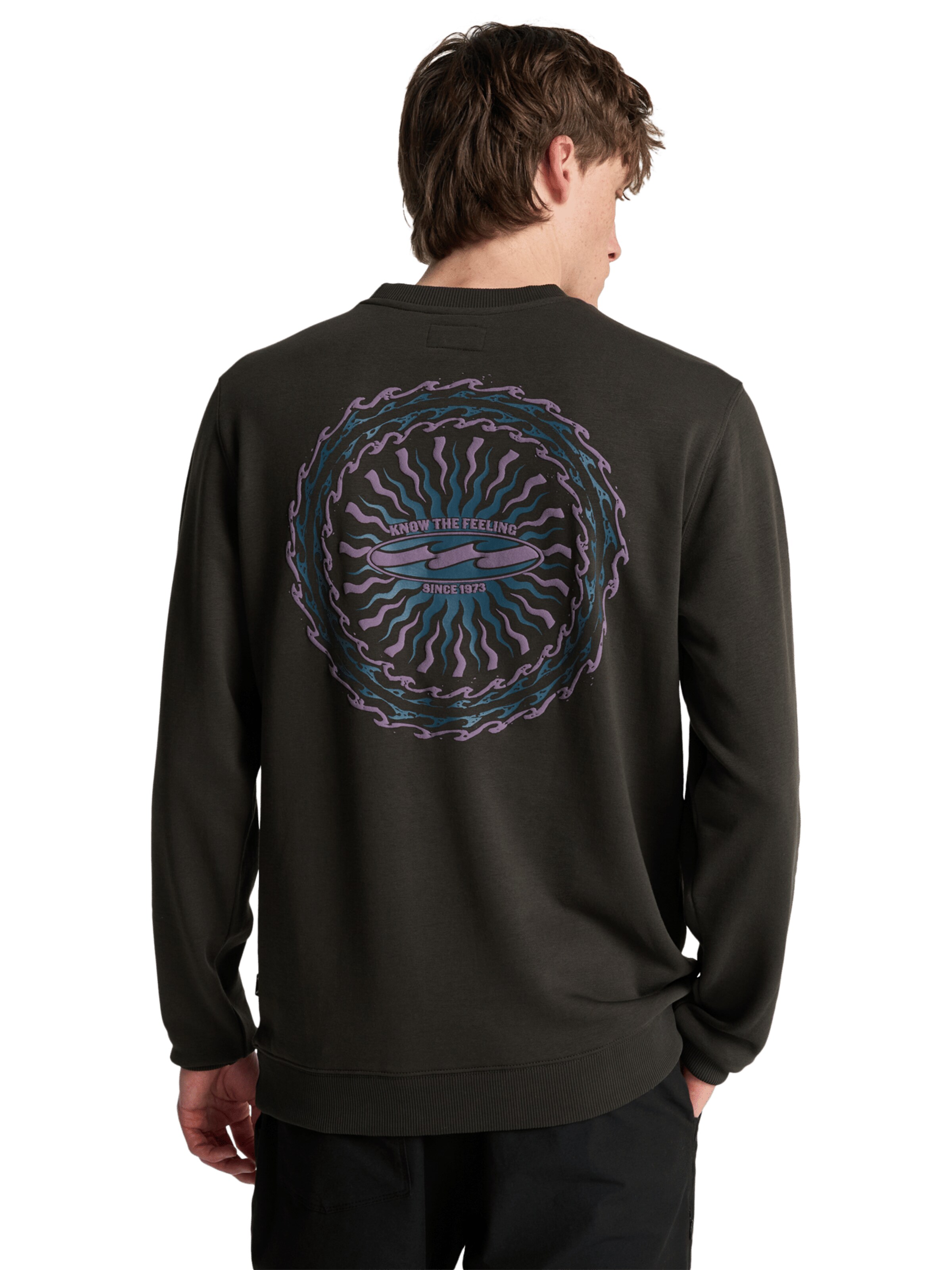 BILLABONG Sweatshirt 'Foundation' in Black