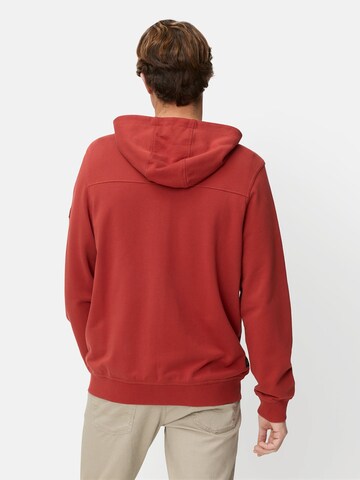 CAMEL ACTIVE Zip-Up Hoodie in Red
