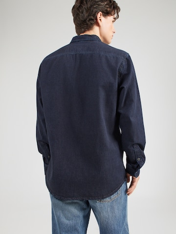 Regular fit Camicia 'Clean' di G-STAR in blu