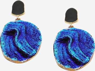 Boucles d'oreilles 'Twinkle' SOHI en bleu : devant