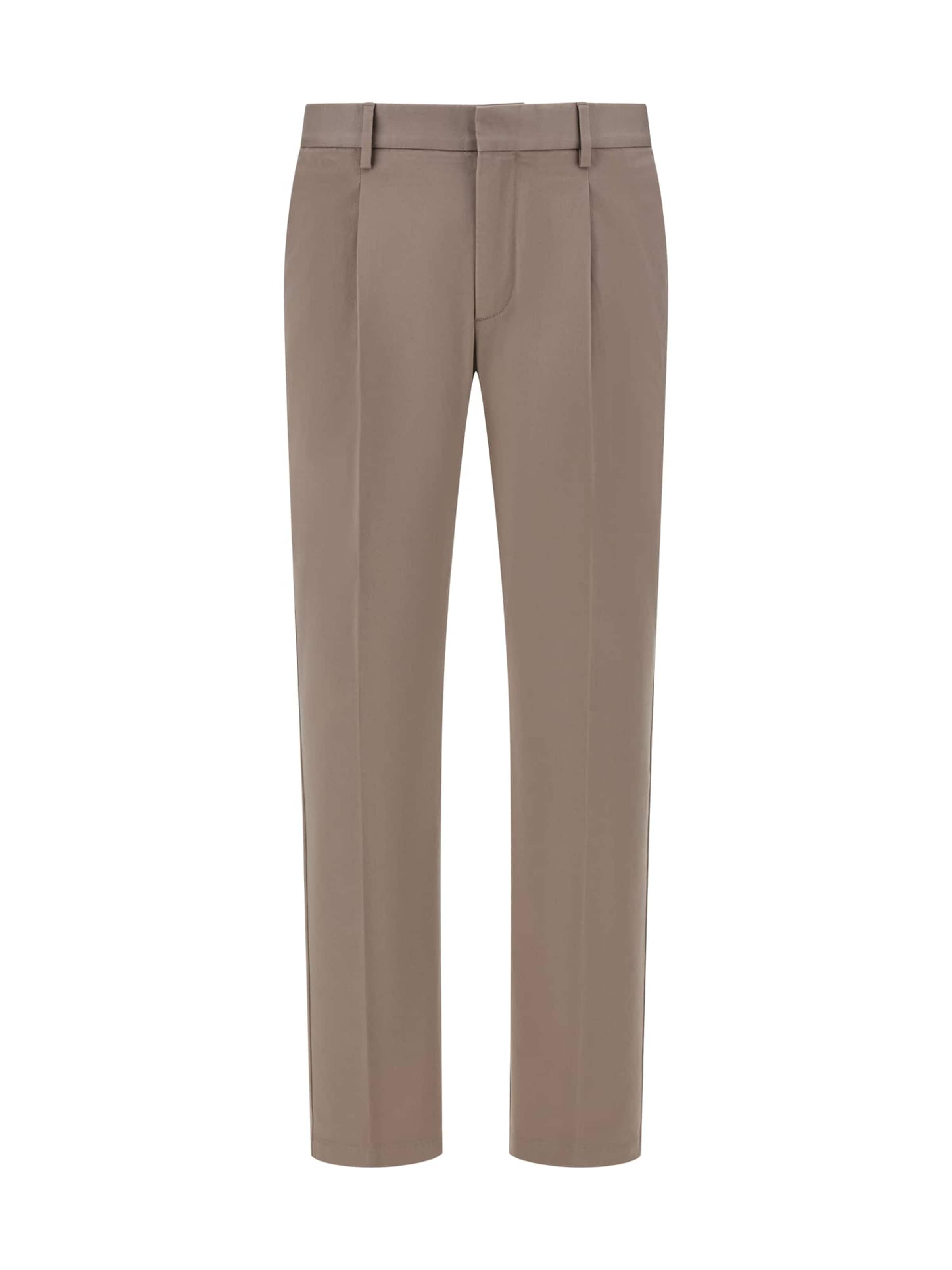 Pantaloni di Boggi Milano in beige: frontale