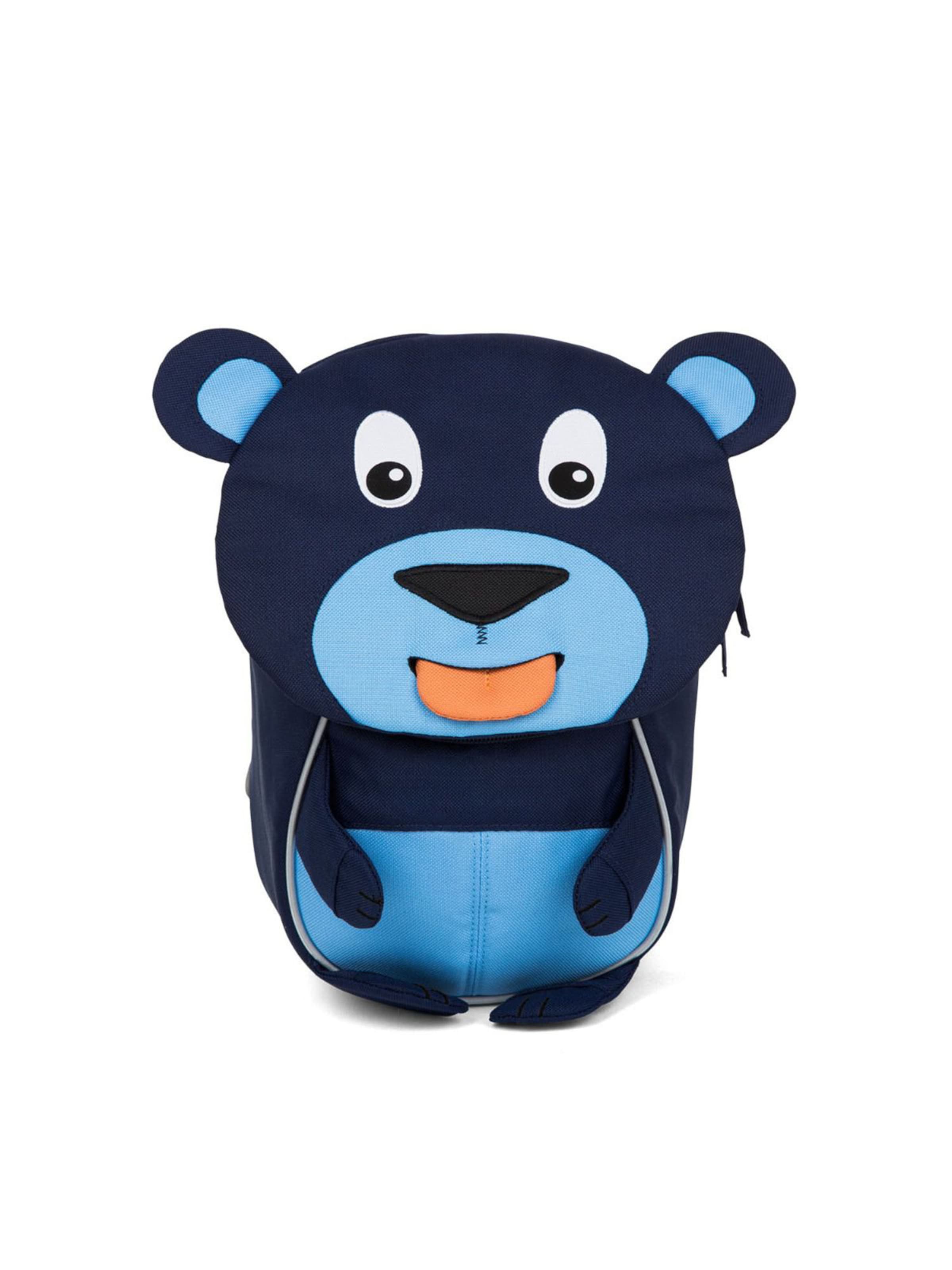 Affenzahn Rucksack 'Kleiner Freund Bär'‌‌‌‌‌‌‌‌‌‌ in Blau: Vorderseite