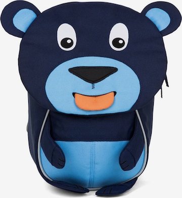 Affenzahn Rucksack 'Bär' in Blau: Vorderseite