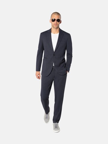 Coupe slim Costume BENVENUTO en bleu : devant