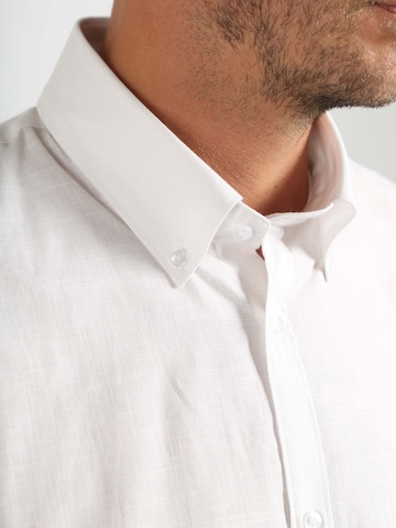 Suitable Slim Fit Hemd‌‌‌‌‌‌ in Weiß