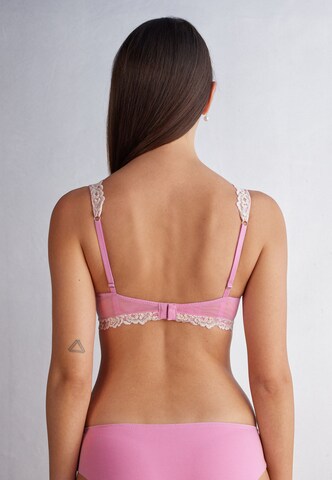 INTIMISSIMI Balconette BH 'Pretty Flowers' in Pink