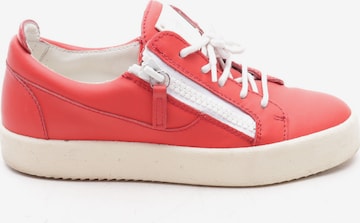 Giuseppe Zanotti Turnschuhe / Sneaker 38,5 in Rot: predná strana