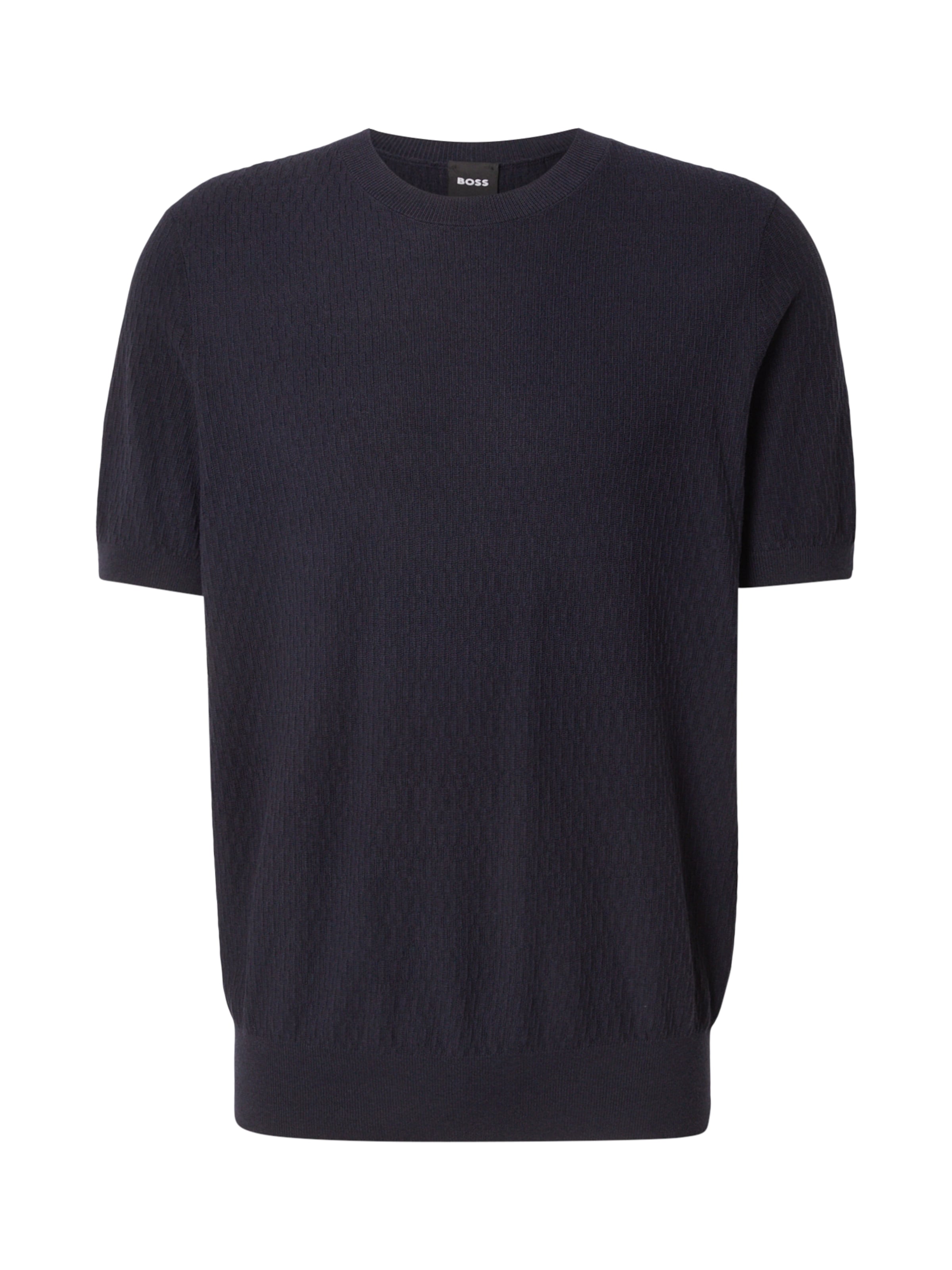 Pull-over 'H-Laruso' BOSS en bleu : devant