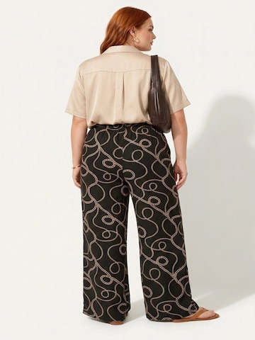 Shape Of You Wide leg Trousers in Black