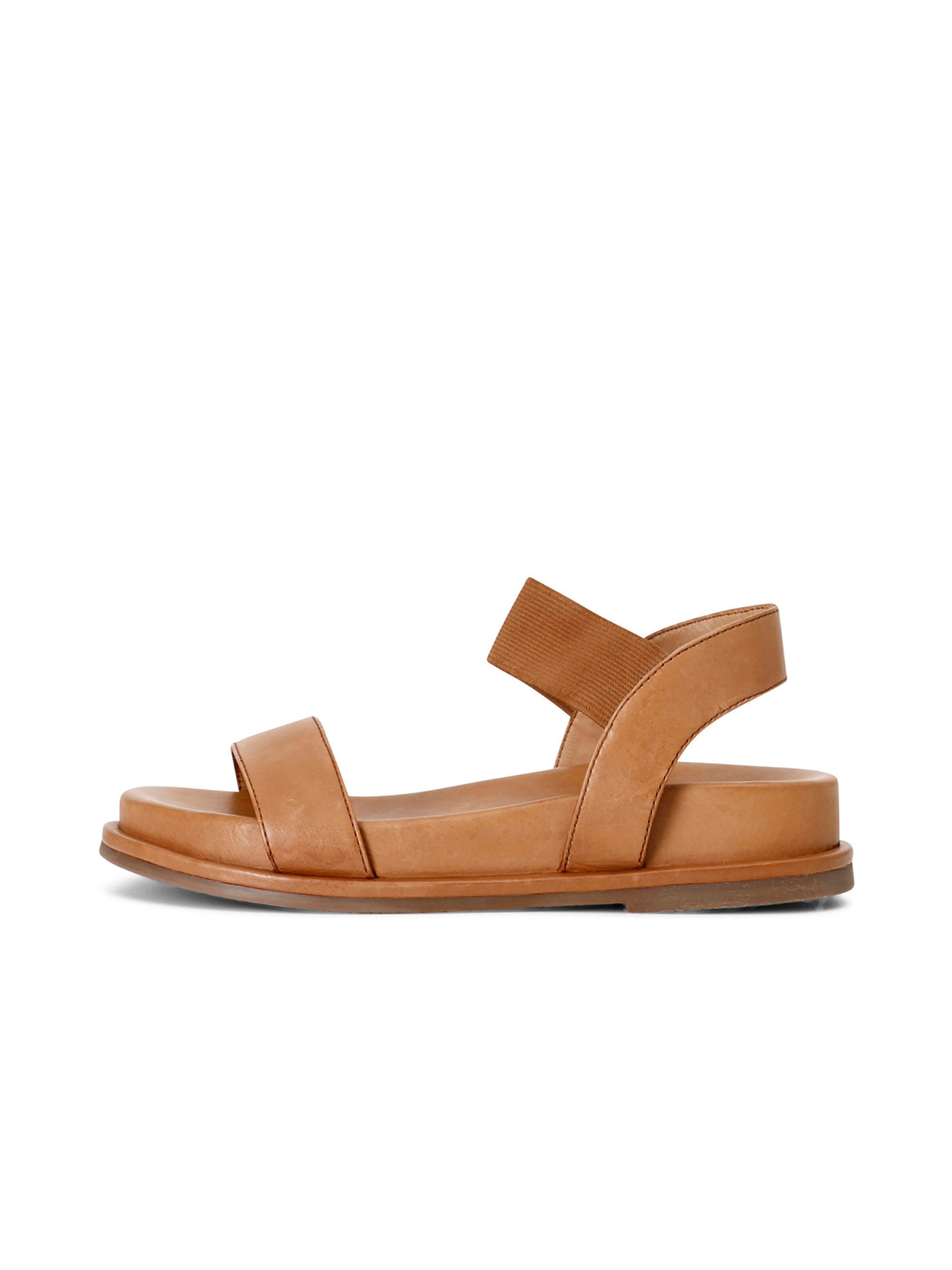 Sandalo di CAFè NOIR in marrone: frontale