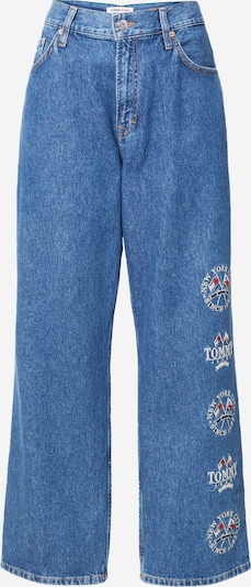 Tommy Jeans Teksapüksid 'Betsy' sinine teksariie / punane / valge, Tootevaade