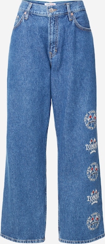 Tommy Jeans Wide Leg Farkut 'Betsy' värissä sininen: etupuoli