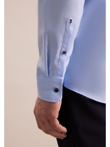 SEIDENSTICKER Regular fit Business shirt 'Smart Essentials' in Blue