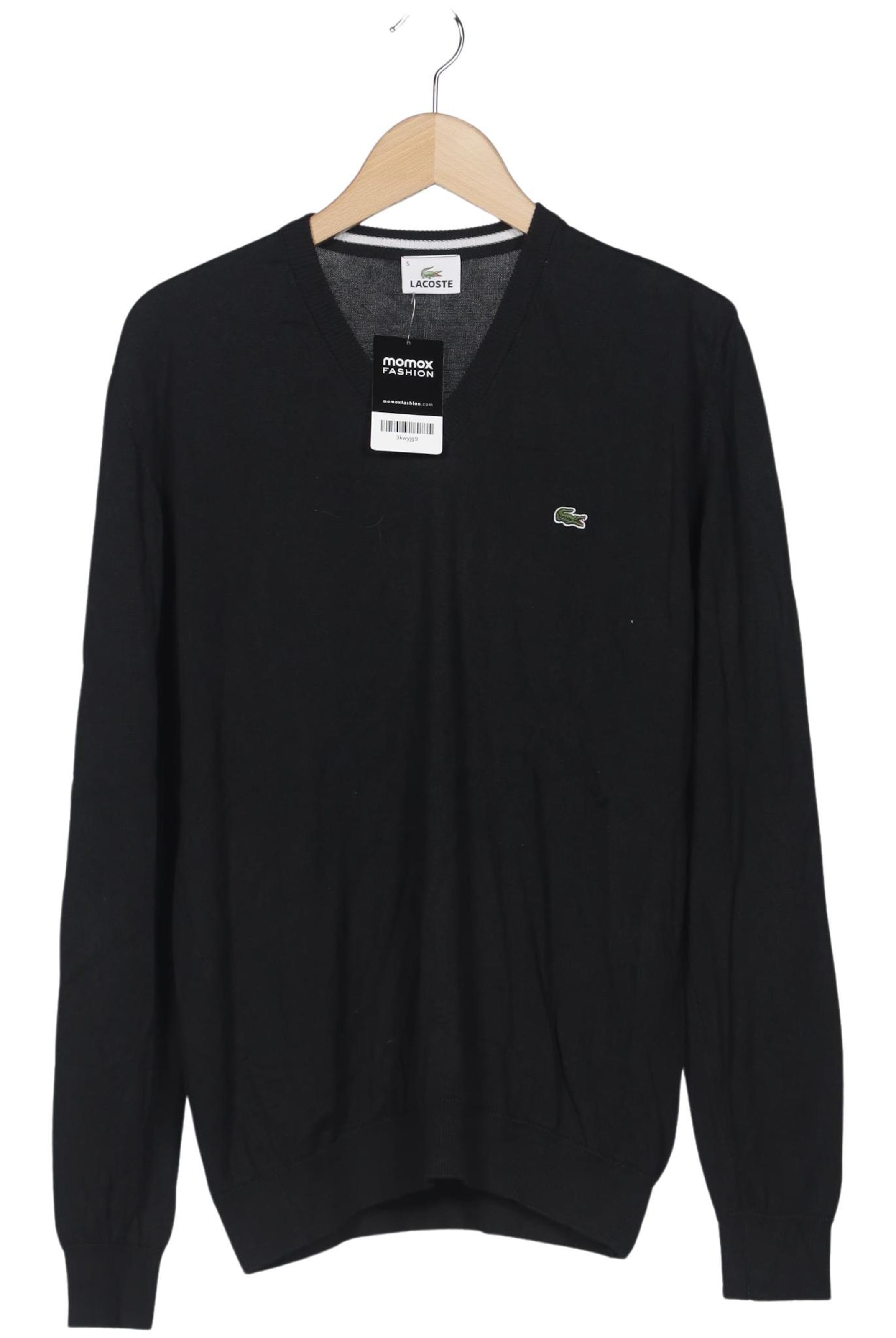 LACOSTE Sweater & Cardigan in L in Black: front