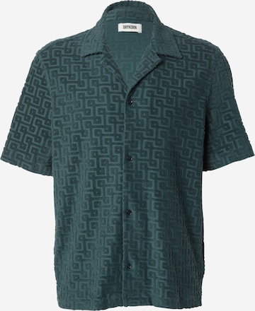 žalia DRYKORN Standartinis modelis Marškiniai 'Bijan': priekis