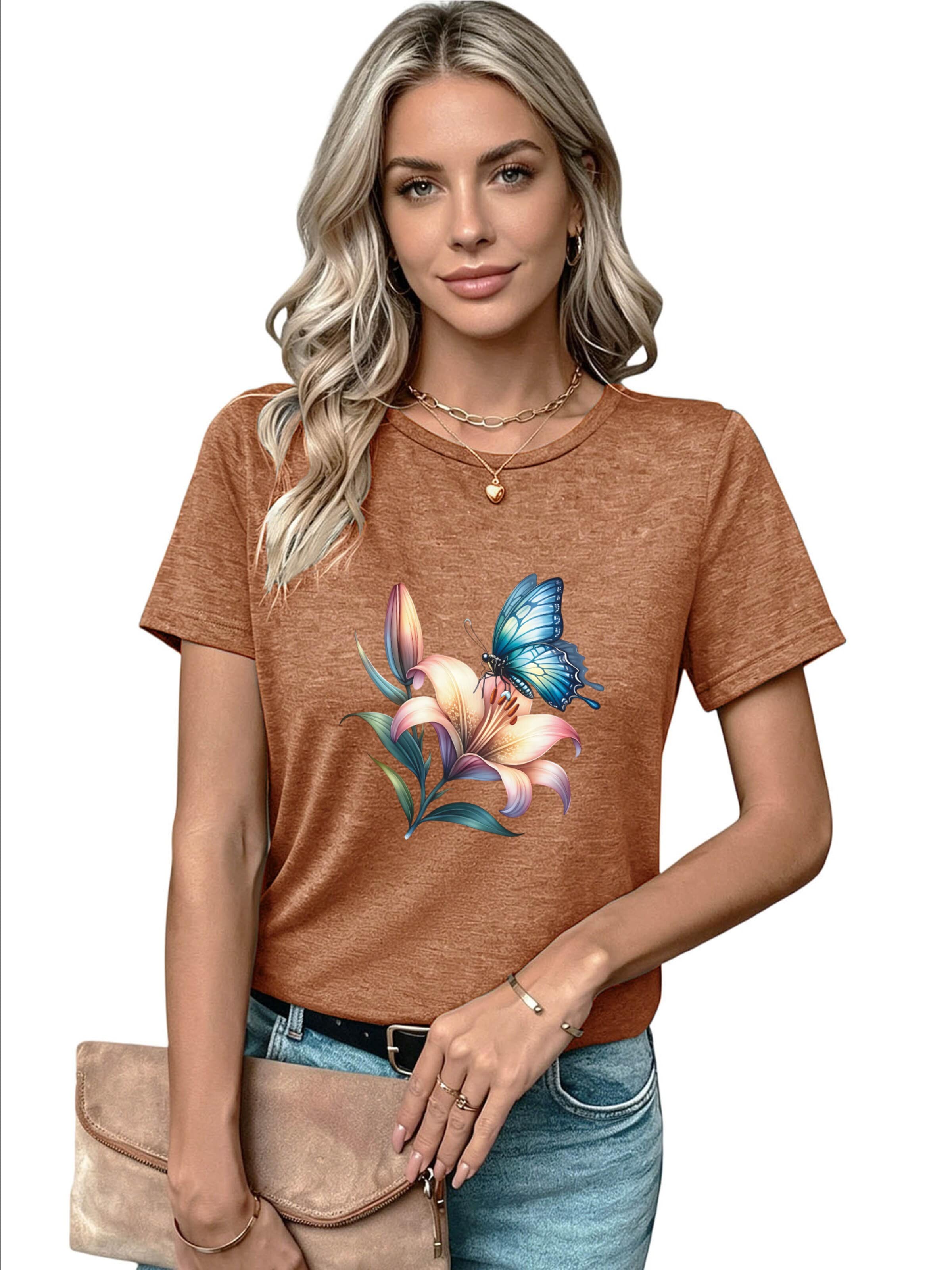 GORHEY Shirt in Bruin: voorkant