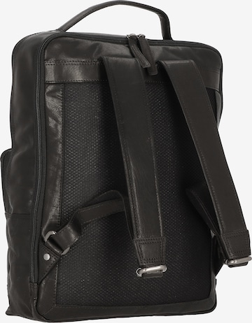 Spikes & Sparrow Rucksack 'Bronco' in Schwarz