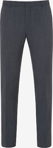 BENVENUTO Slim fit Pleated Pants 'Iago' in Blue: front