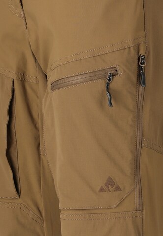 Whistler Regular Outdoor trousers 'Kodiak' in Yellow