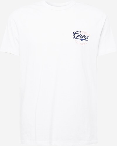 GUESS Camiseta en navy / blanco, Vista del producto