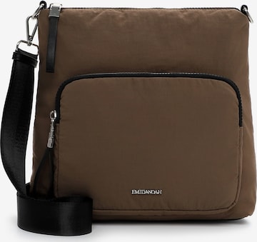 Sac bandoulière ' E&N Hazel ' Emily & Noah en marron : devant