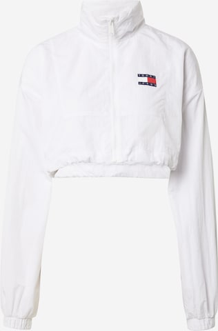 Tommy Jeans Overgangsjakke i hvit: forside