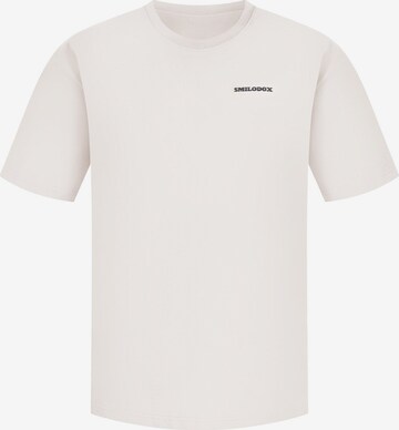 Smilodox Shirt 'Adrian' in Beige: front