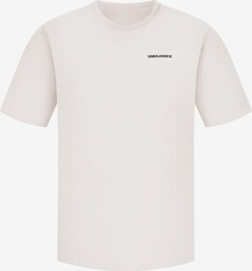 Smilodox T-Shirt 'Adrian' in Beige: predná strana