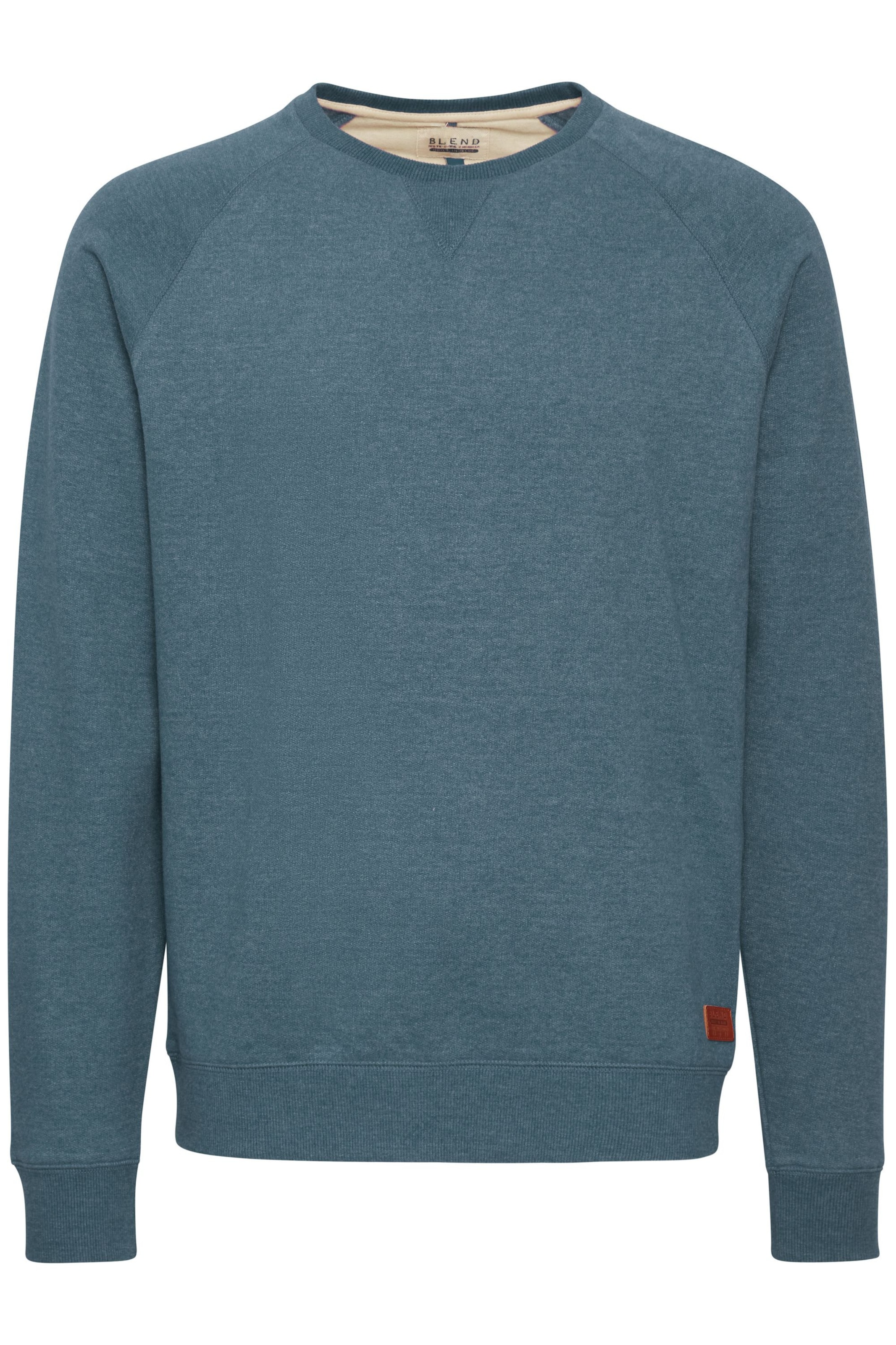 BLEND - Sweatshirt 'Alex' em azul: frente