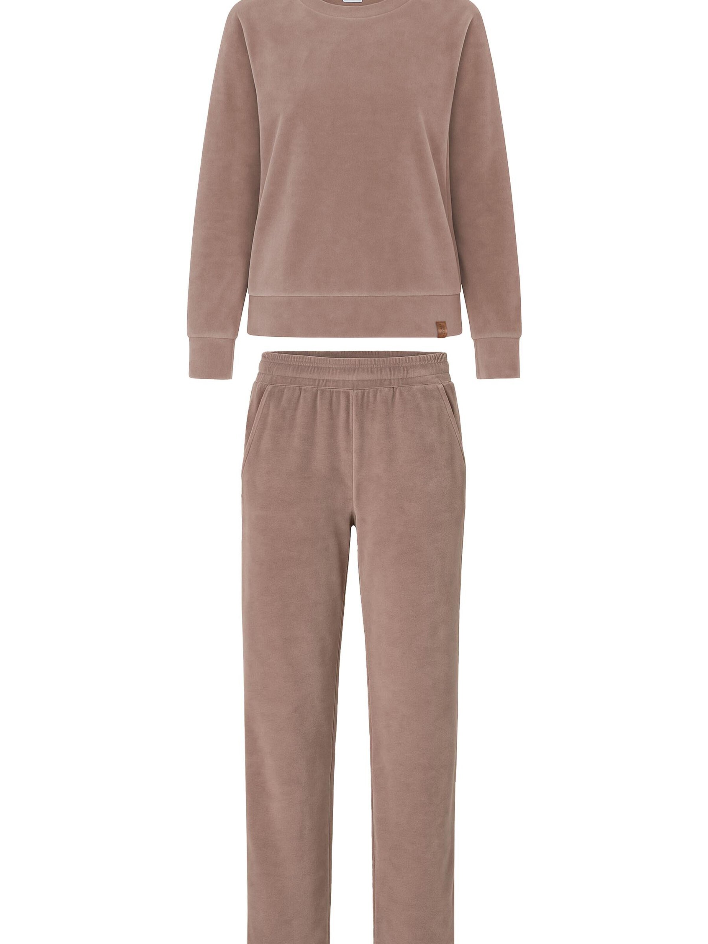Vivisence Jogginganzug '9206kmpl'‌‌‌‌‌‌‌‌‌‌ in Beige: Vorderseite