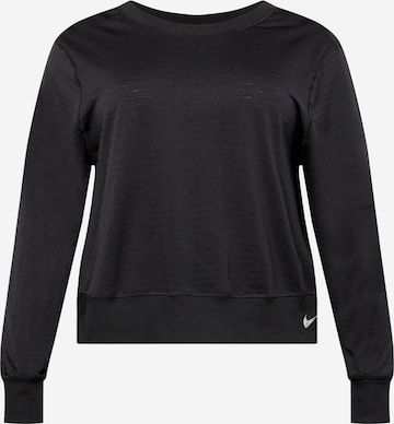 melns NIKE Sporta krekls 'ELEMENT': no priekšpuses