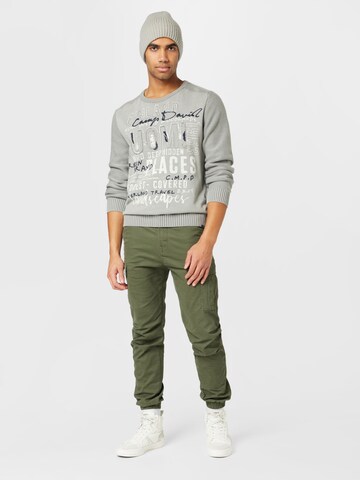 CAMP DAVID Sweater in Grey