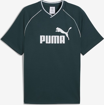 T-Shirt fonctionnel 'Essentials' PUMA en vert : devant