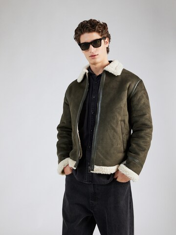 Only & Sons Between-season jacket 'ROCKY' in Green: front