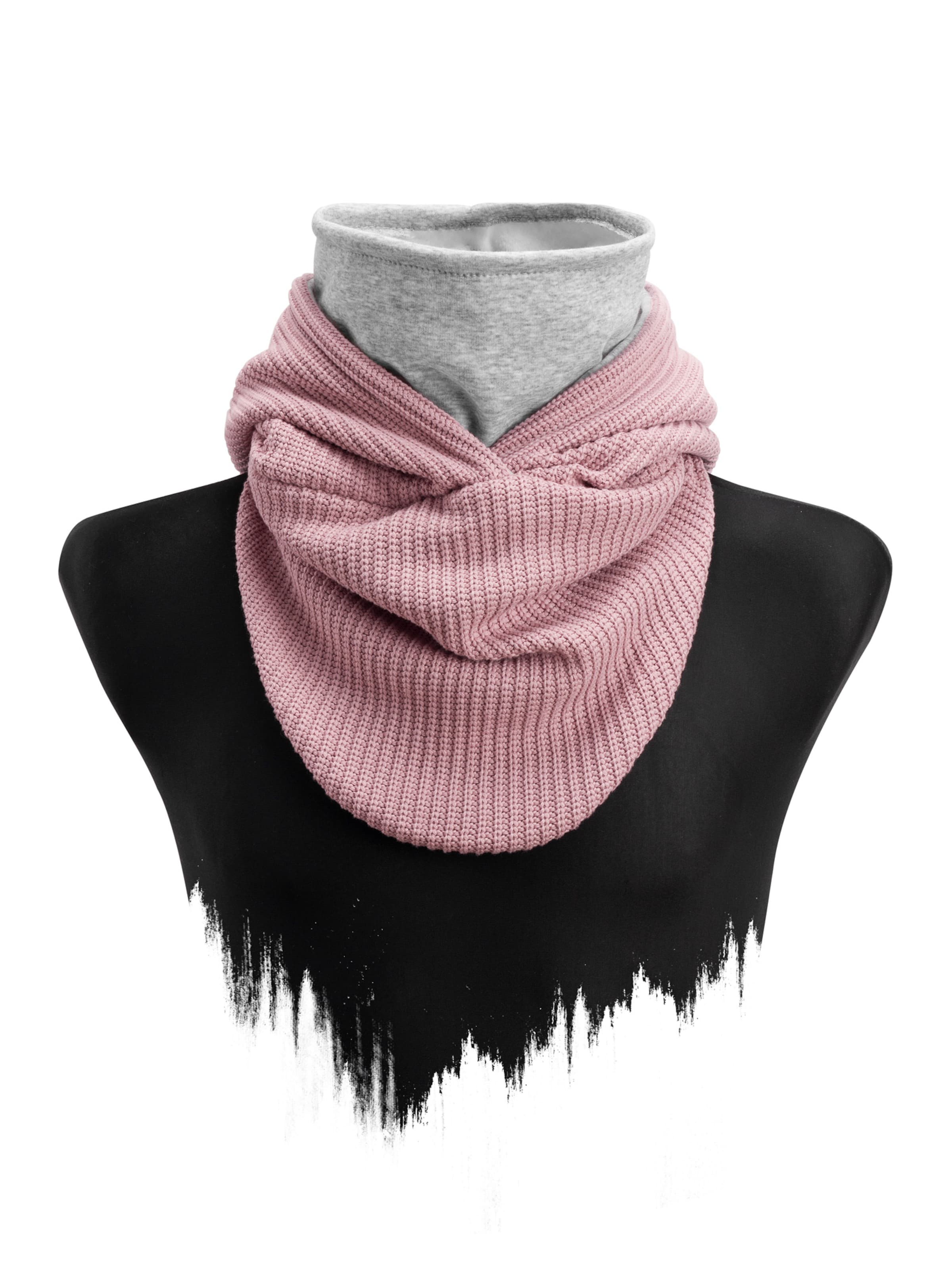 Manufaktur13 Scarf 'Hooded Loop' in Pink