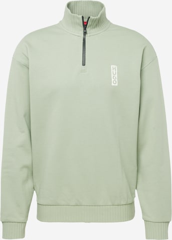 Sweat-shirt 'Dutzagata' HUGO Red en vert : devant