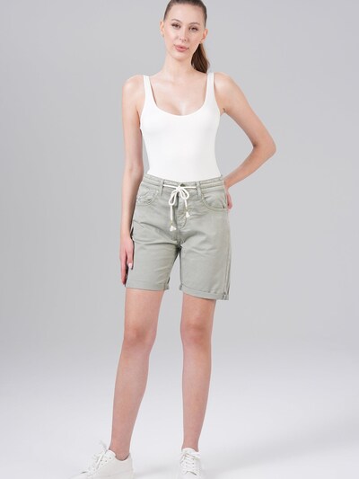 M.O.D MIRACLE OF DENIM Pants in 36-38/One size in Olive, Item view