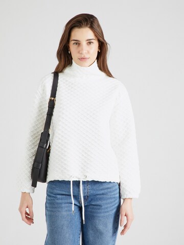 Sweat-shirt MORE & MORE en blanc : devant