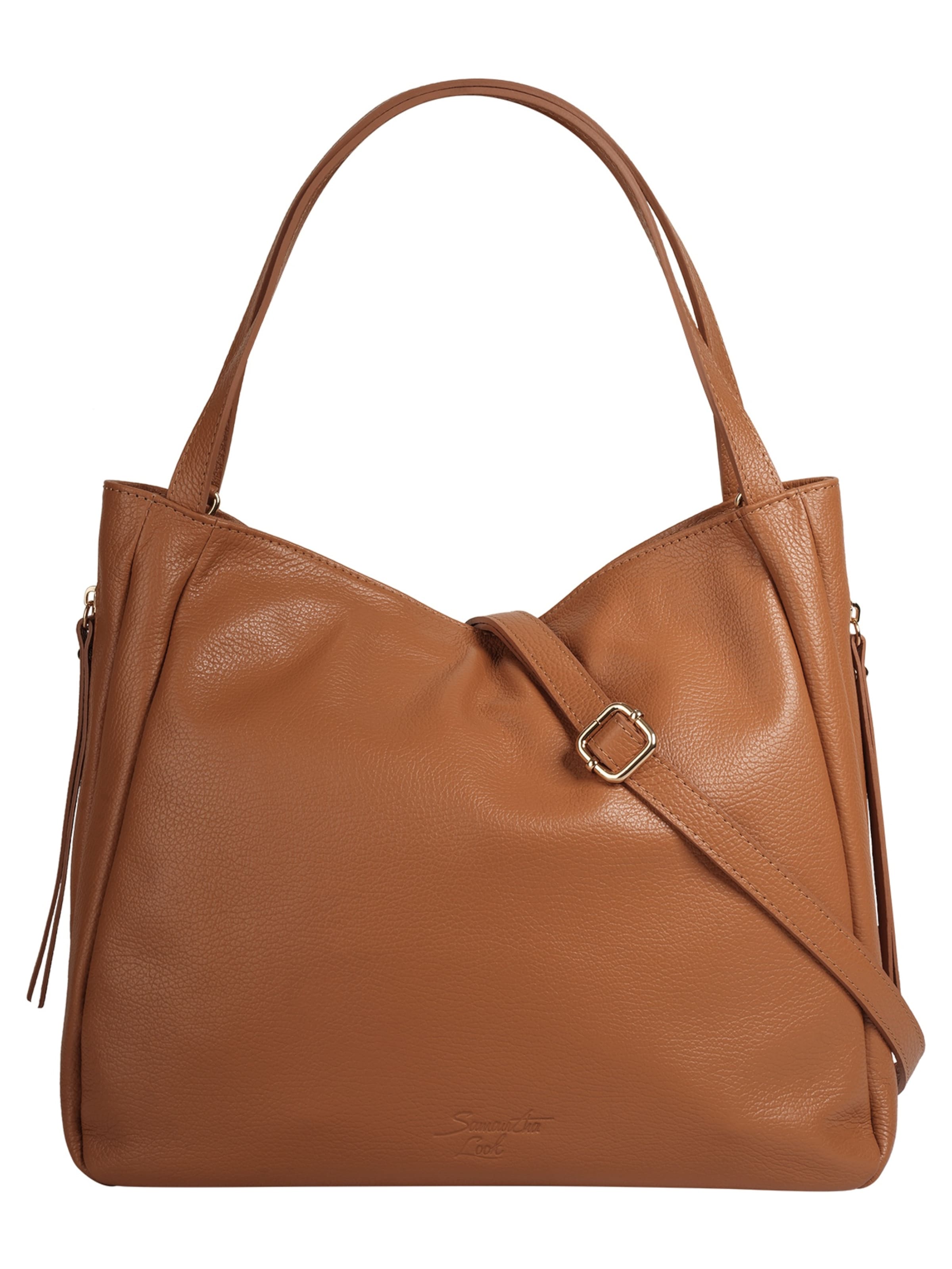 Sac à bandoulière Samantha Look en marron : devant