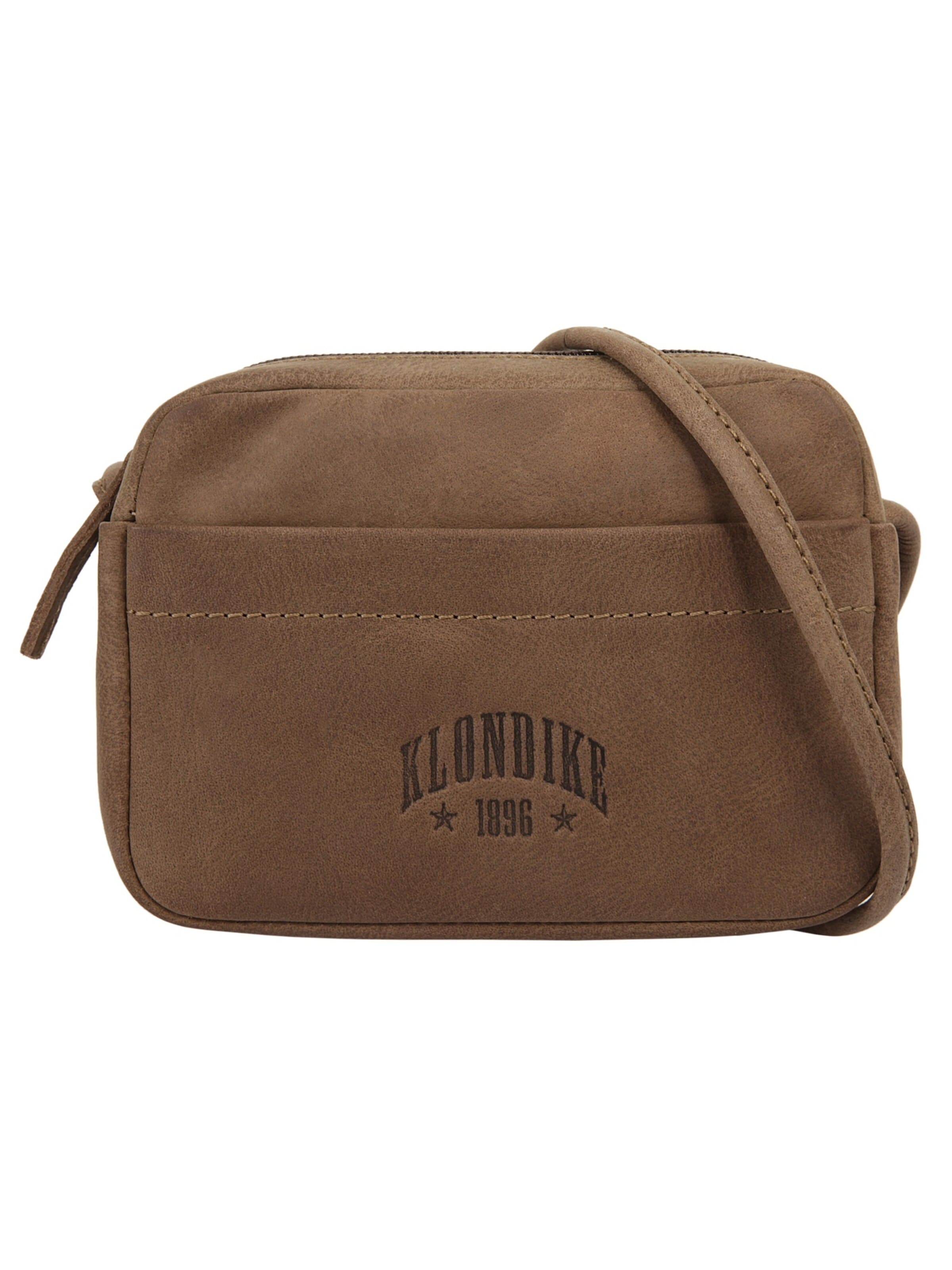 KLONDIKE 1896 Crossbody Bag in Brown: front