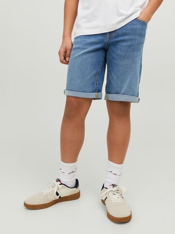 Jack & Jones Junior Regular Дънки 'Rick' в синьо: отпред